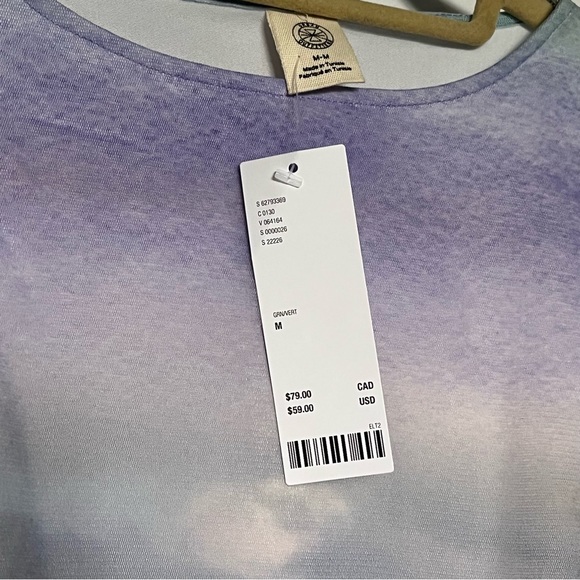 UO Austin Mesh Dress in Landscape Print Size Medium *NWT* - Picture 5 of 5